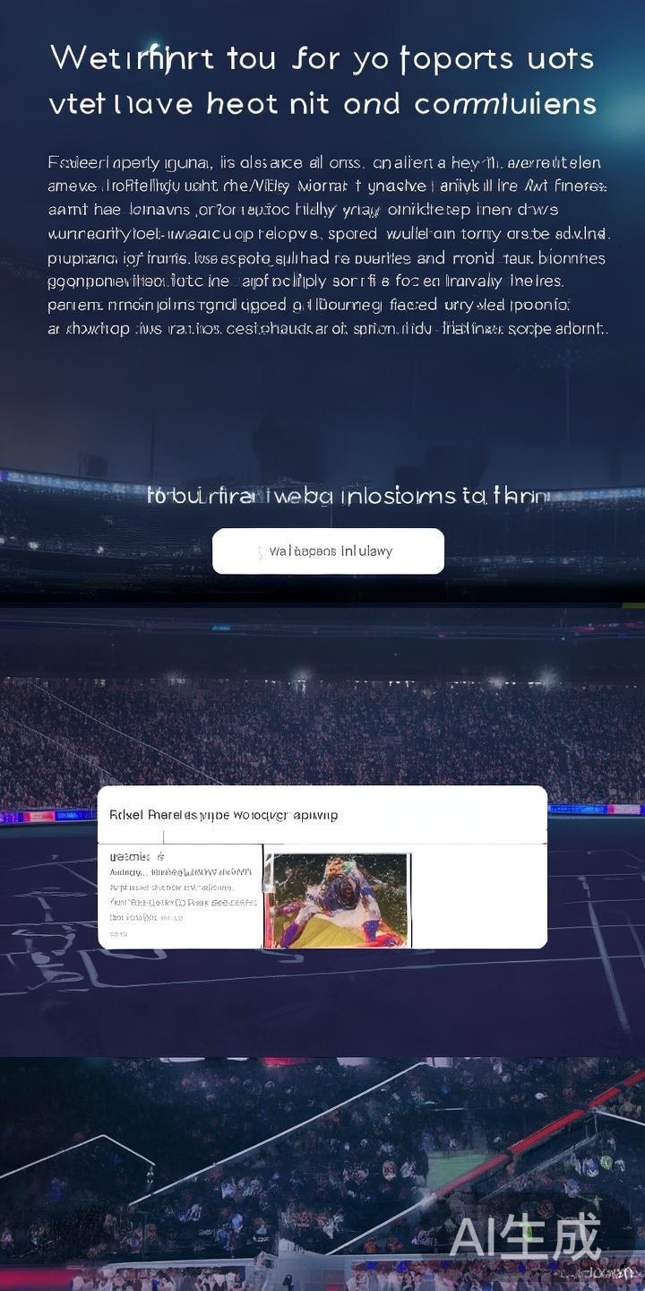 随着体育赛事的不断丰富与普及，越来越多的体育爱好者